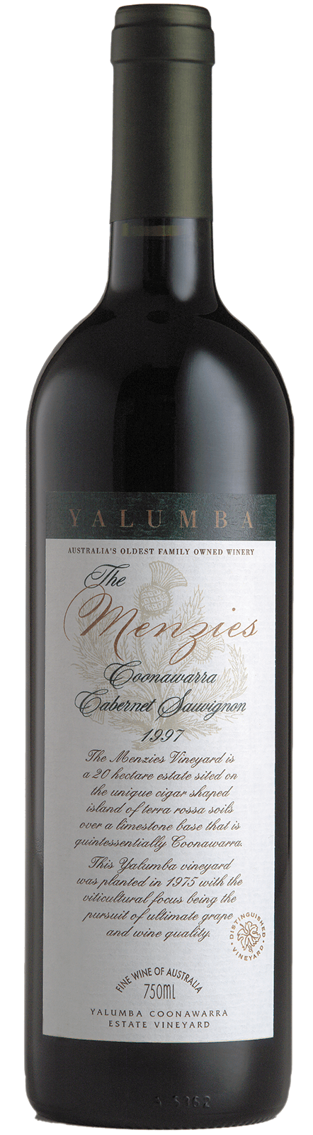 The Menzies Coonawarra Cabernet Sauvignon image