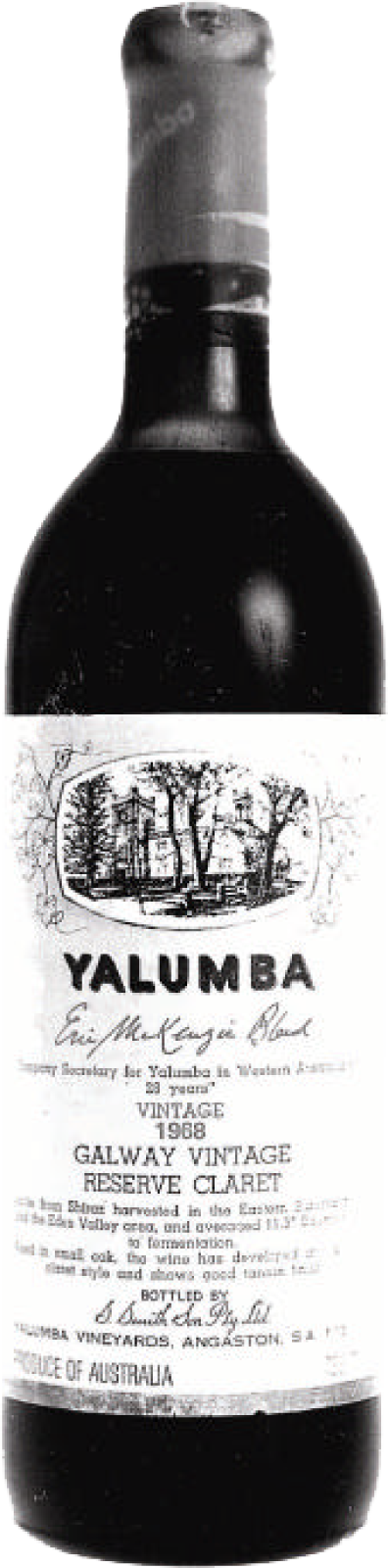 The Galway Reserve Claret Eric Mackenzie Blend Barossa Shiraz image