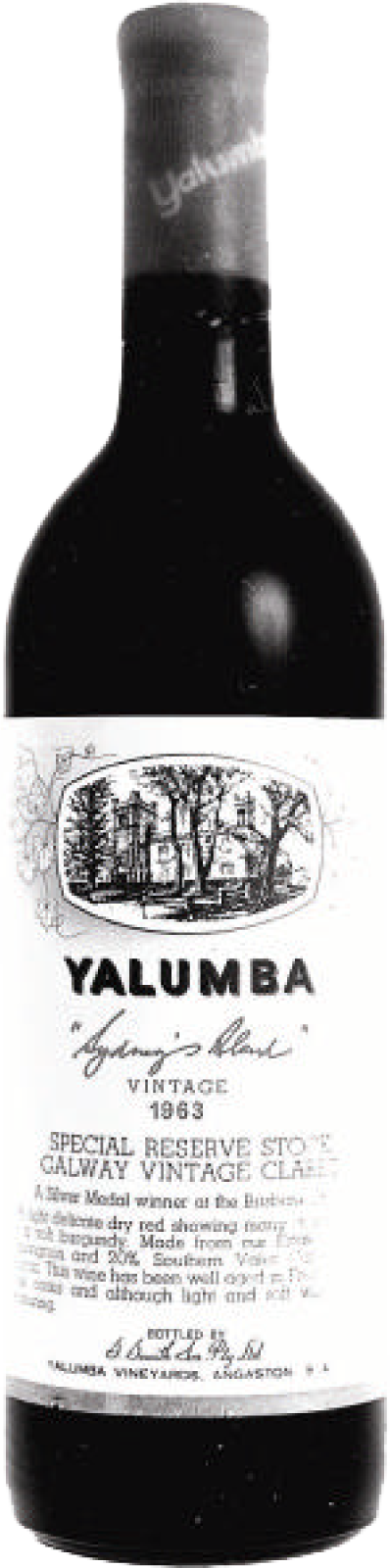 The Sydney Smith Special Reserve Stock Galway Vintage Claret Barossa & Mclaren Vale Cabernet Sauvignon & Shiraz image