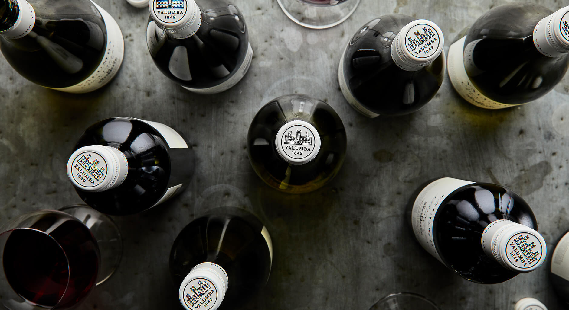 Yalumba Wine Bottles