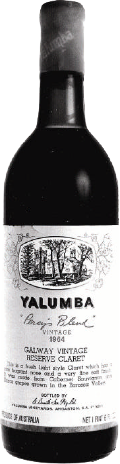 The Galway Vintage Reserve Claret Percy Smith Blend Barossa Cabernet Sauvignon & Shiraz image